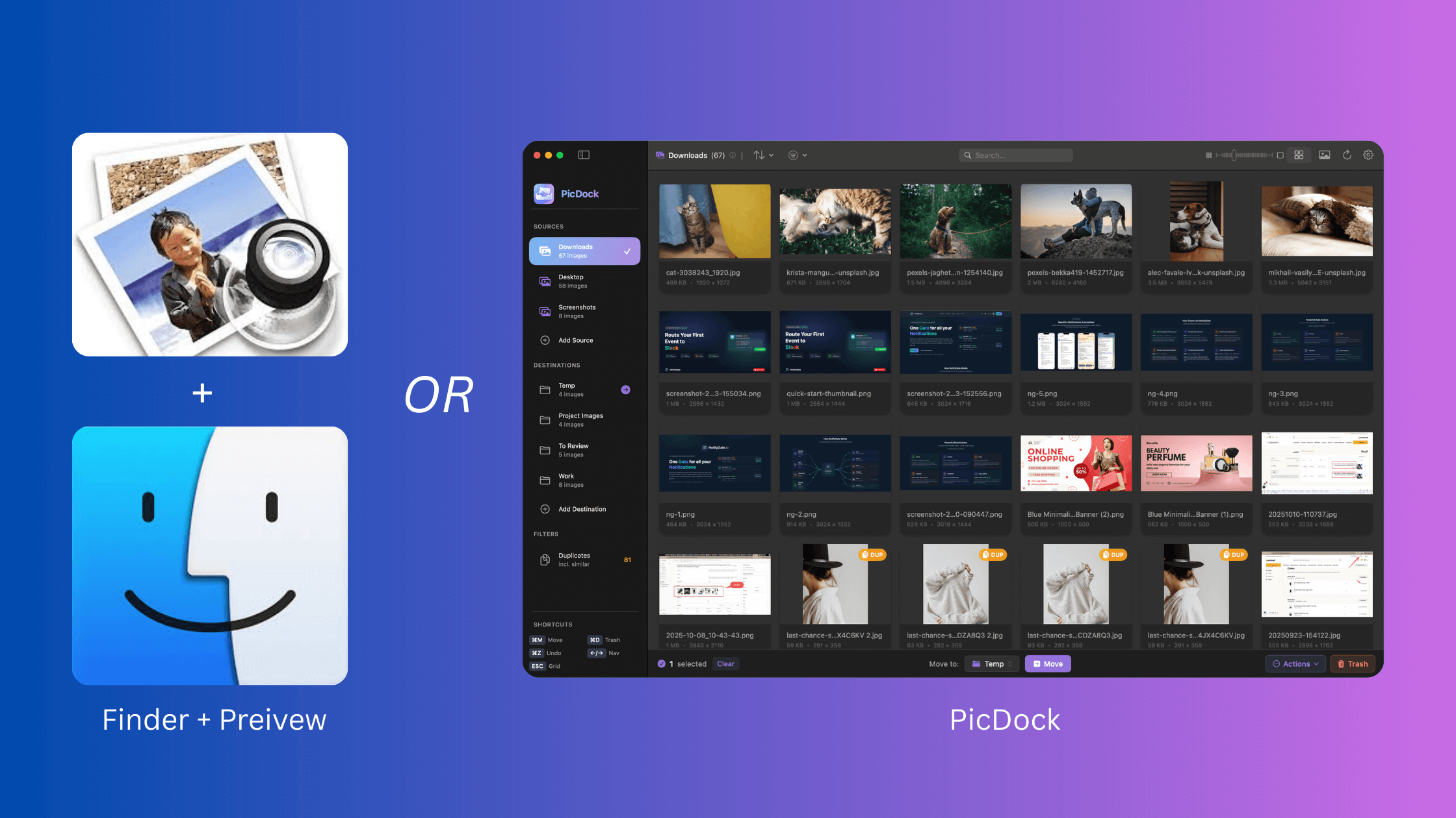 Best Preview Alternative on Mac (Fast Folder Browsing, No Lag)